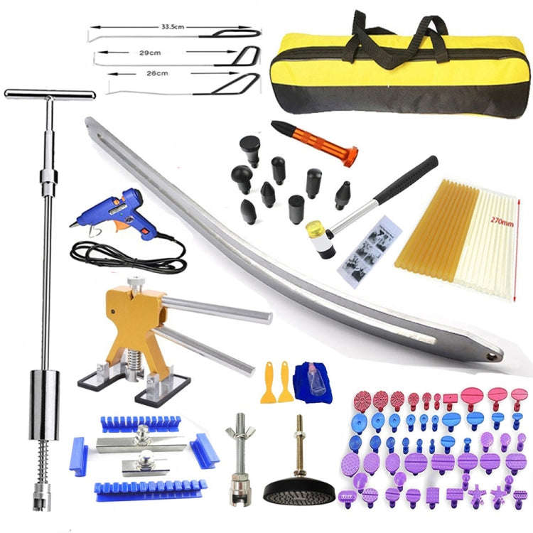 N5 104 in 1 Car Paintless Dent Removal Fender Damage Repair Puller Lifter, Plug Type:UK Plug