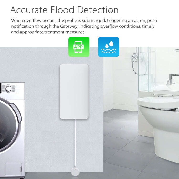 NEO NAS-WS05W WiFi Water Sensor & Flood Sensor