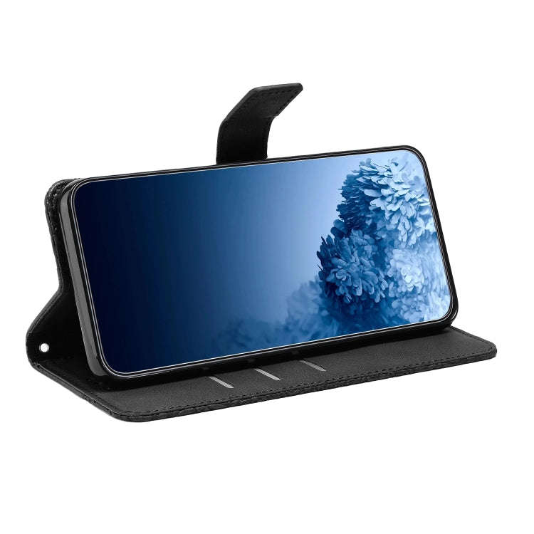 For Xiaomi Redmi 9A Mandala Embossed Flip Leather Phone Case(Black)