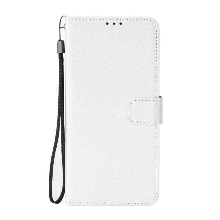 For UMIDIGI A13 / A13 Pro / A13S Diamond Texture Leather Phone Case(White)