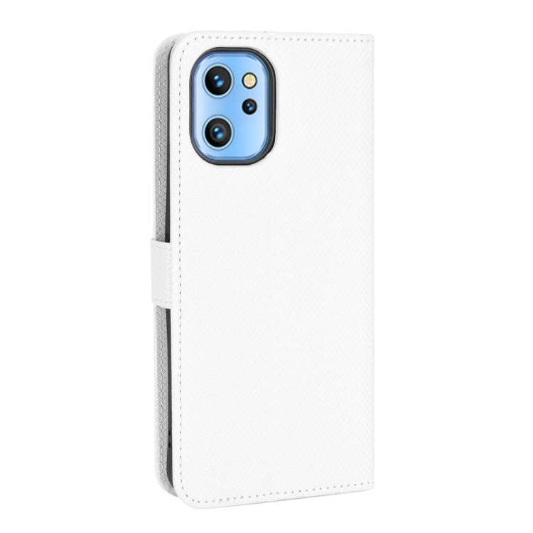 For UMIDIGI A13 / A13 Pro / A13S Diamond Texture Leather Phone Case(White)