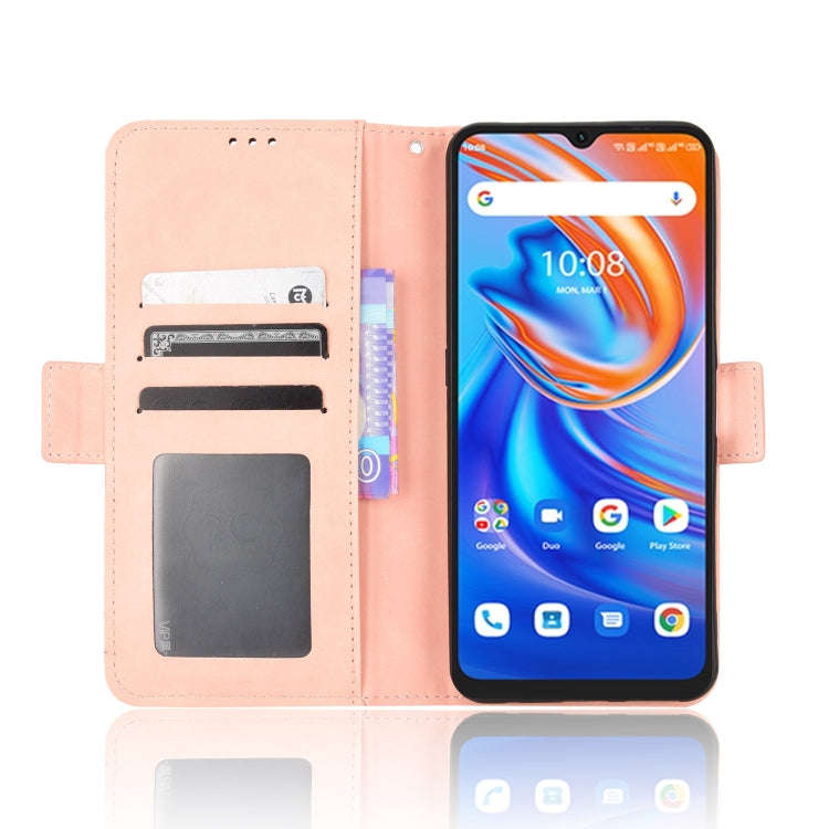 For UMIDIGI A13 / A13 Pro / A13S Skin Feel Calf Pattern Leather Phone Case(Pink)