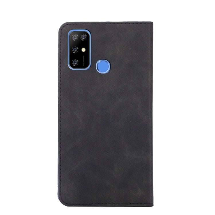 For DOOGEE X96 Pro Skin Feel Magnetic Horizontal Flip Leather Phone Case(Black)