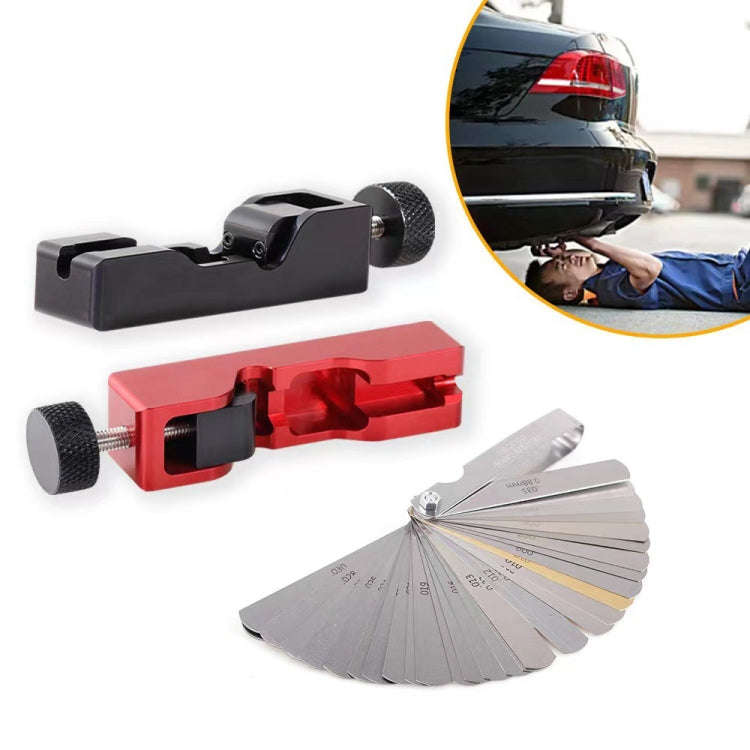 Car Universal Spark Plug Gap Tool with Feeler Gauge for Most 10mm 12mm 14mm 16mm Spark Plugs(Black)