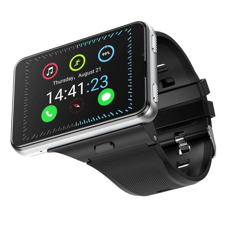 S999 2.88 inch TFT Screen 4G Smart Watch, Android 11 4GB+64GB(Silver)