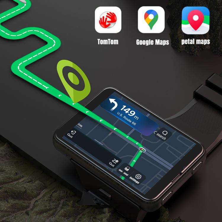 S999 2.88 inch TFT Screen 4G Smart Watch, Android 11 4GB+64GB(Silver)
