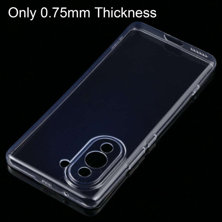 For Huawei nova 10 Pro 0.75mm Ultra-thin Transparent TPU Phone Case