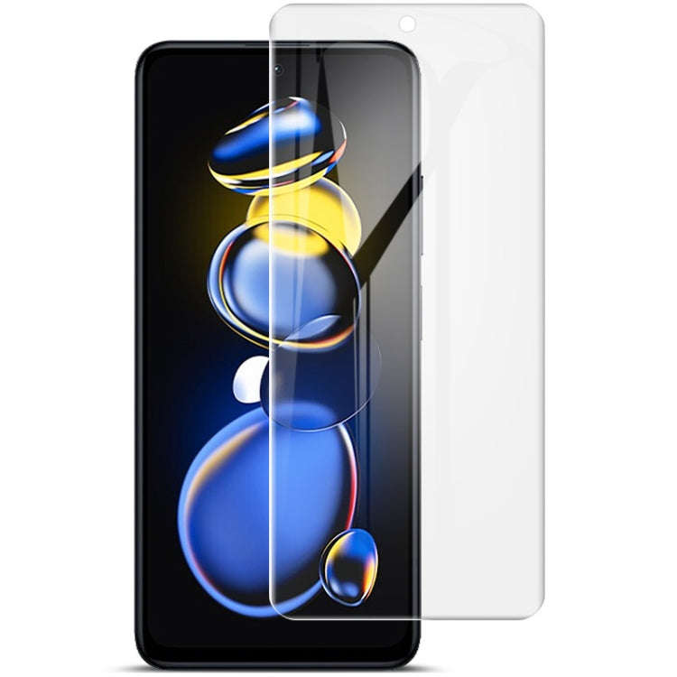 2 PCS imak Curved Full Screen Hydrogel Film Front Protector For Xiaomi Redmi Note 11T Pro 5G/Redm...