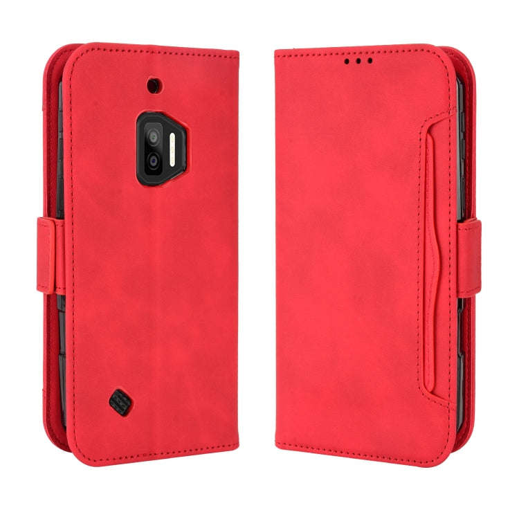 For Oukitel WP12 / WP12 Pro Skin Feel Calf Texture Card Slots Leather Phone Case(Red)