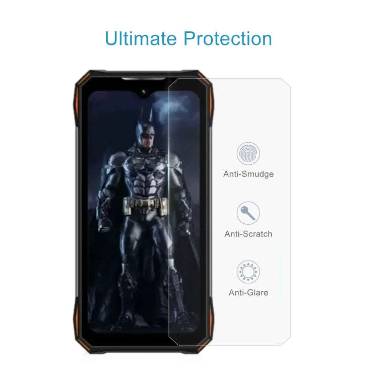 10 PCS 0.26mm 9H 2.5D Tempered Glass Film For Doogee S89 Pro