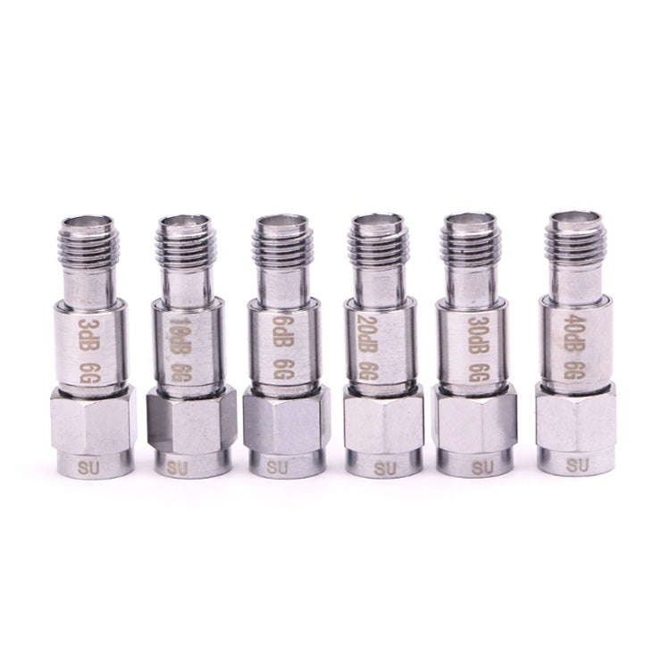 25dBi SMA Attenuator DC-6GHz SMA Coaxial Fixed Connectors