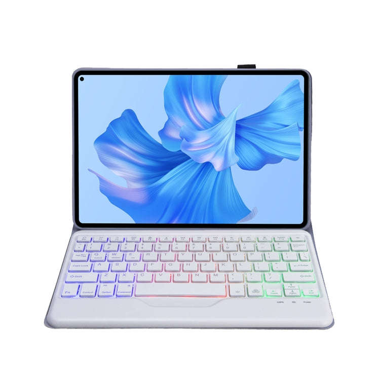 For Huawei MatePad Pro 11 2022 AHW12-BS Detachable Backlight Bluetooth Keyboard Tablet Leather Ca...