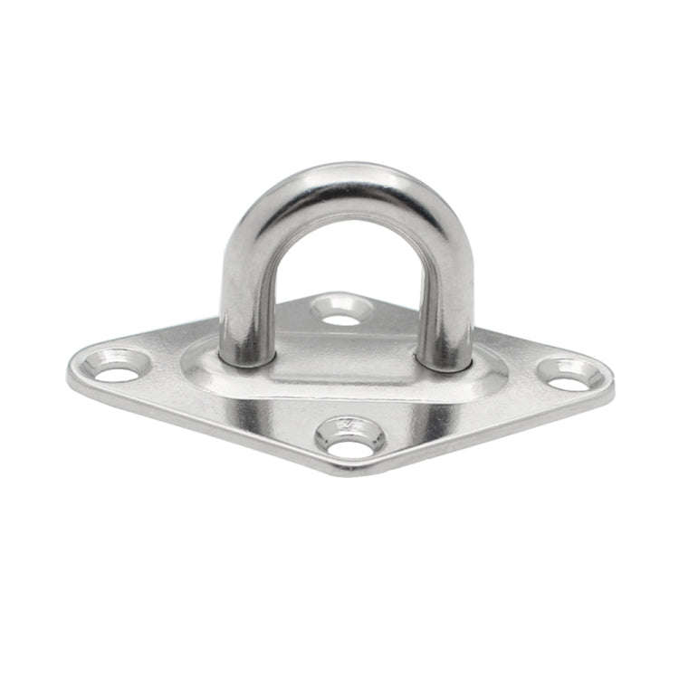3 PCS 8mm 304 Stainless Steel Ship Diamond Door Hinges Buckle