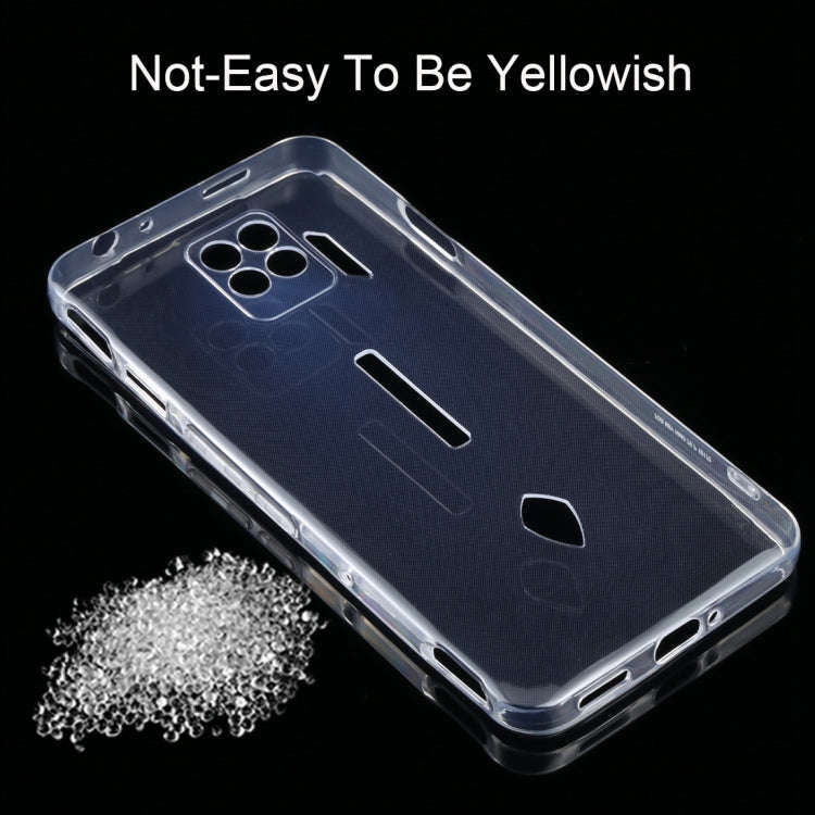 For ZTE nubia Red Magic 7S Pro 0.75mm Ultra-thin Transparent TPU Phone Case