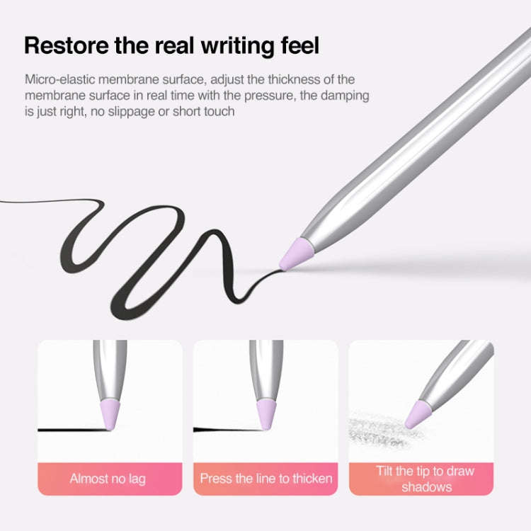 10 in 1 / Set Silicone Nib Cap For Huawei Pencil(Lavender)