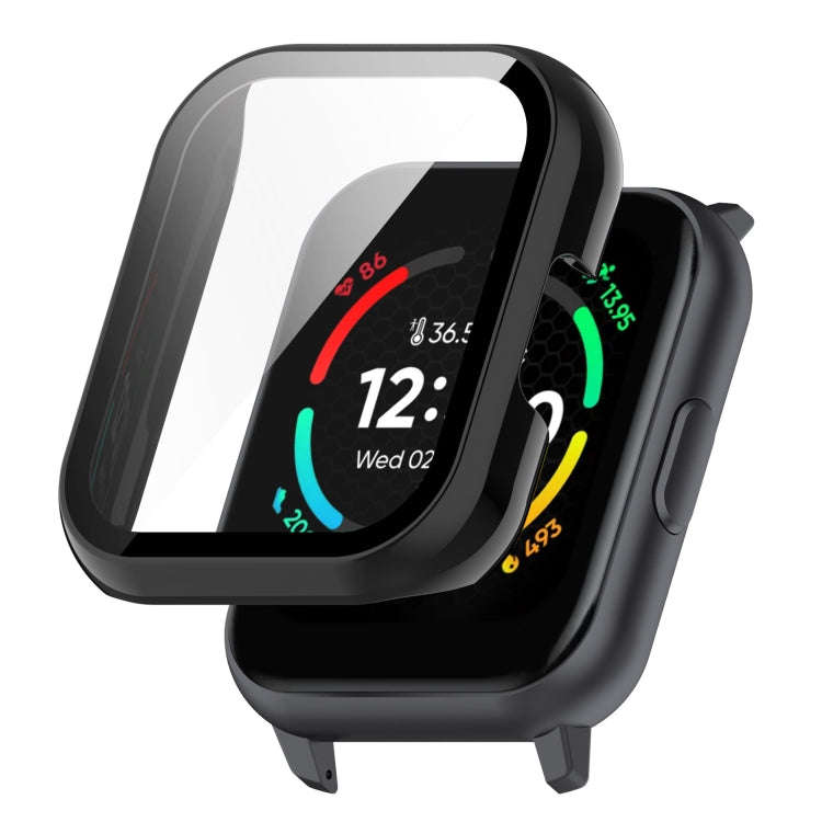 For Realme TechLife Watch S100 / SZ100 Universal PC+ Toughened Film Fully Enclosed Protective Wat...