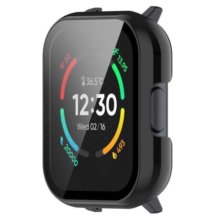 For Realme TechLife Watch S100 / SZ100 Universal PC+ Toughened Film Fully Enclosed Protective Wat...