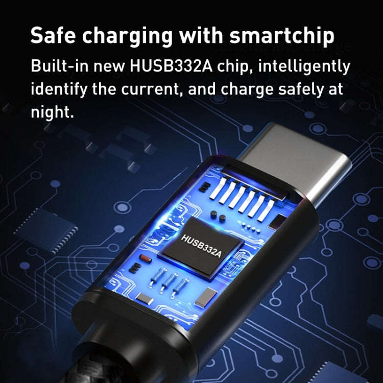 PD240W USB-C / Type-C to Type-C Fast Charging Data Cable, Length:1m(Black)