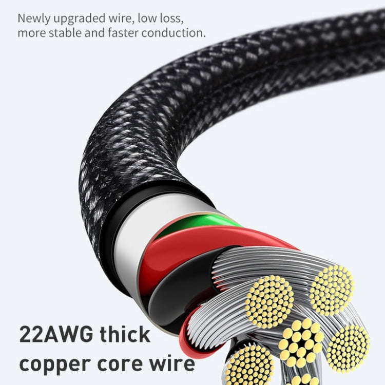 PD240W USB-C / Type-C to Type-C Fast Charging Data Cable, Length:1m(Black)