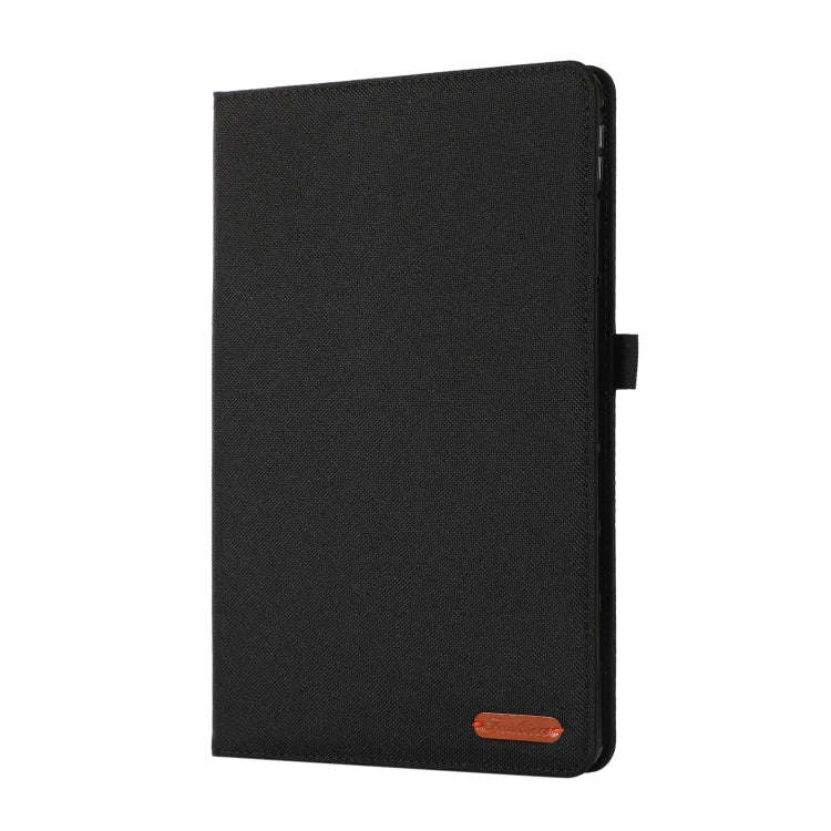 For Huawei MatePad Pro 11 2022 Fabric Texture Horizontal Flip Leather Tablet Case(Black)