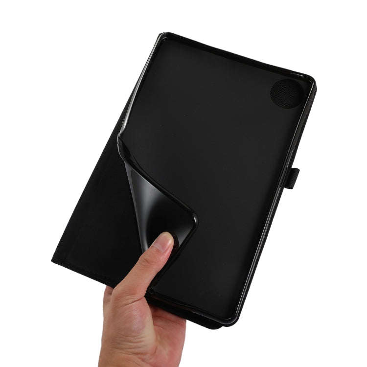 For Huawei MatePad Pro 11 2022 Fabric Texture Horizontal Flip Leather Tablet Case(Black)