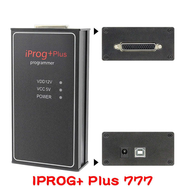 IPROG+ Plus 777 Car Programmer Support IMMO + Mileage Correction + Airbag Reset Tool
