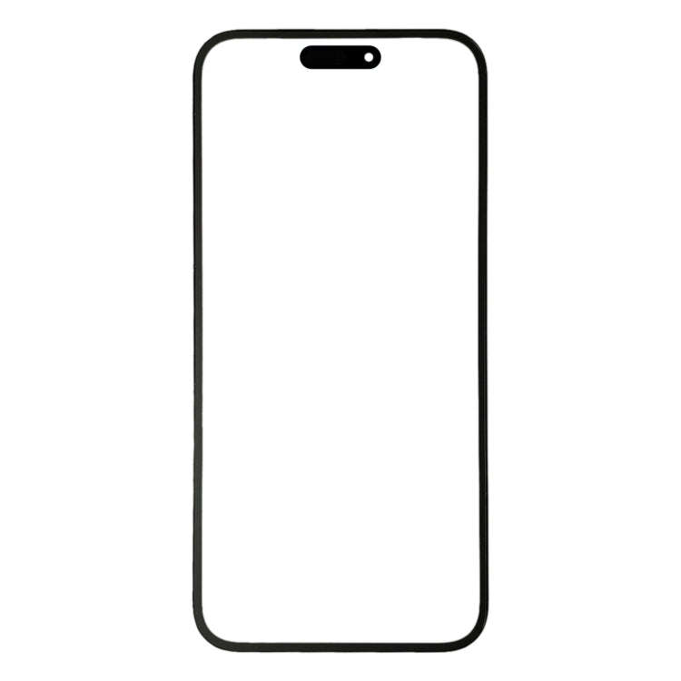 For iPhone 14 Pro Max Front Screen Outer Glass Lens with OCA Optically Clear Adhesive