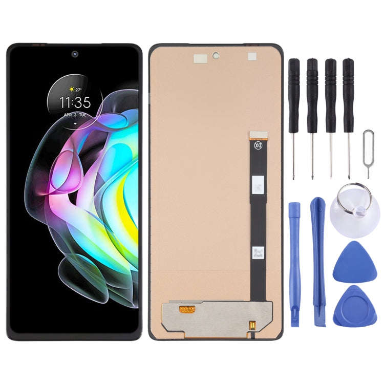 TFT LCD Screen and Digitizer Full Assembly For Motorola Moto Edge 20 / Edge 20 Pro / Edge 30 Pro ...
