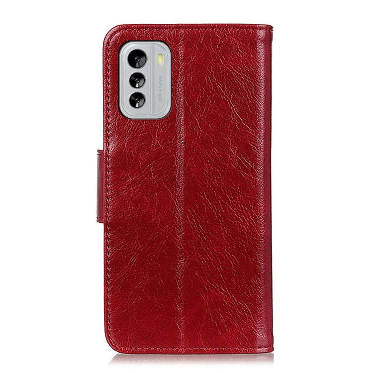 For Nokia G60 5G Nappa Texture Leather Phone Case(Red)