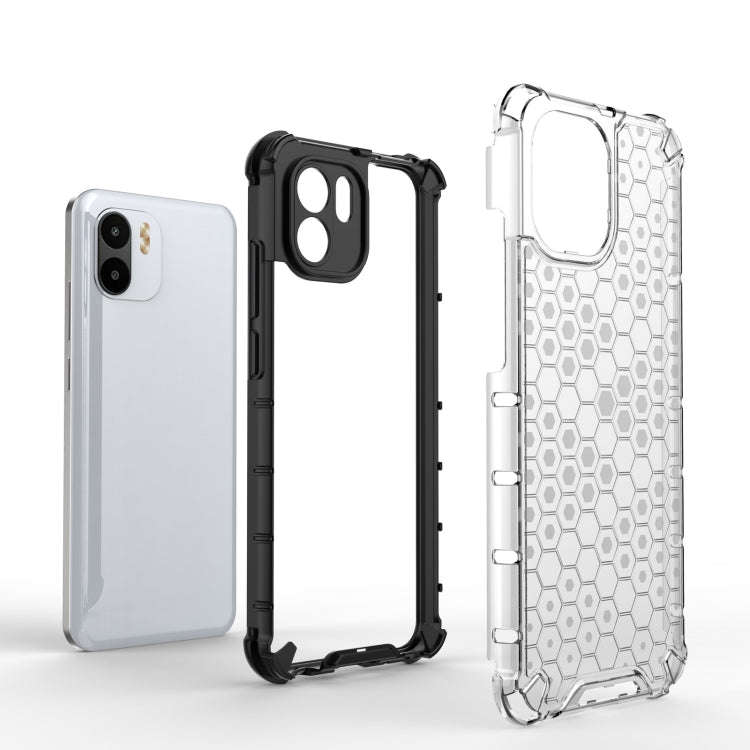 For Xiaomi Redmi A1 Shockproof Honeycomb PC + TPU Phone Case(White)