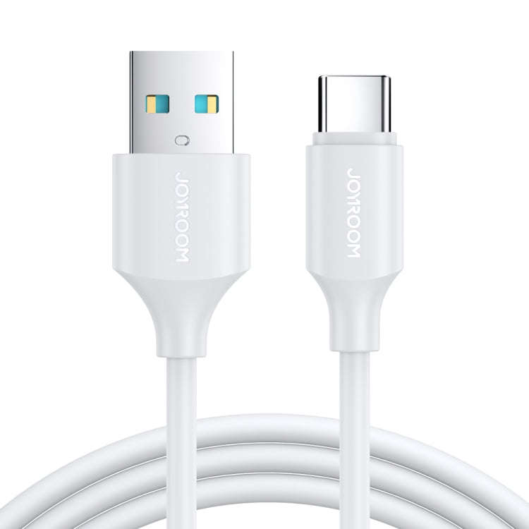 JOYROOM S-UC027A9 3A USB to USB-C/Type-C Fast Charging Data Cable, Length: 2m(White)