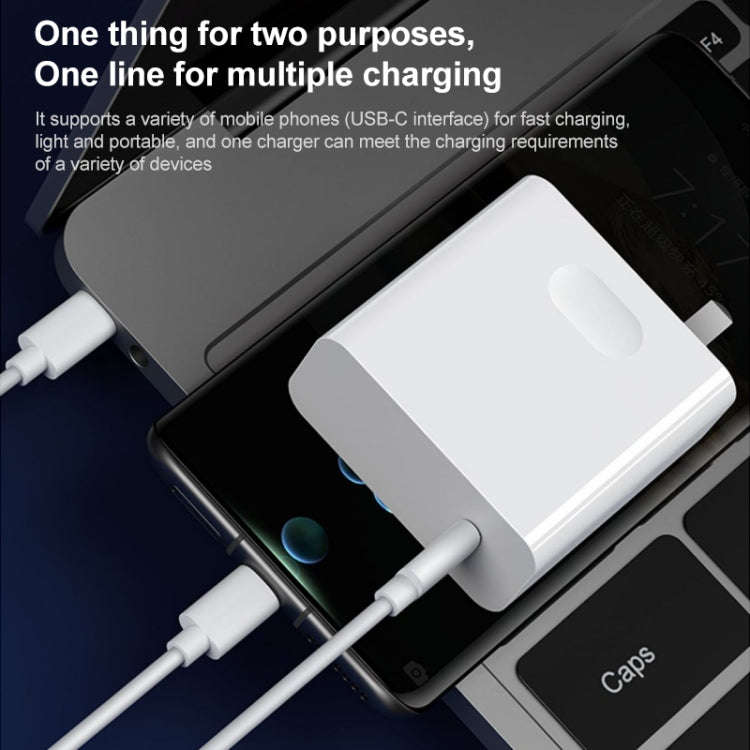 For Huawei MateBook Laptop Fast Charging Cable 65W Dual Type-C Interface Charging Data Cable Leng...