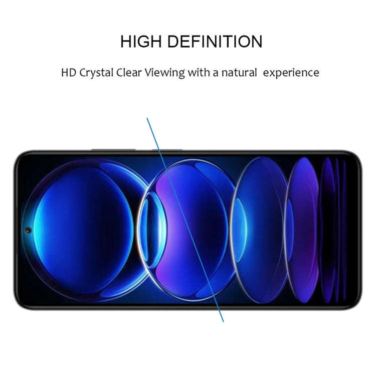 For Xiaomi Redmi Note 12 China / Redmi Note 12 Turbo Full Glue Full Cover Screen Protector Temper...