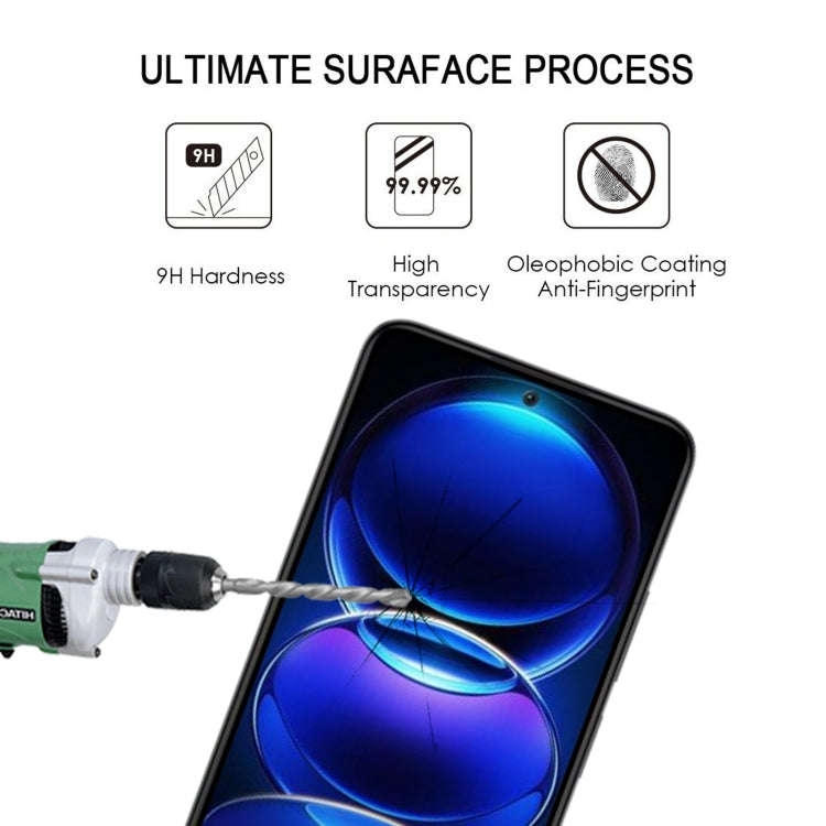For Xiaomi Redmi Note 12 China / Redmi Note 12 Turbo Full Glue Full Cover Screen Protector Temper...