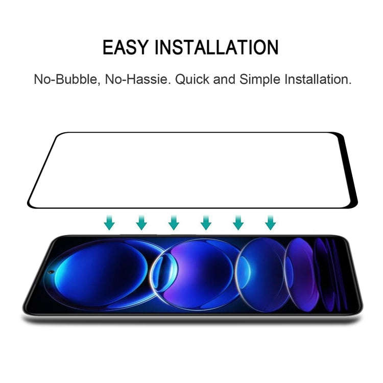 For Xiaomi Redmi Note 12 China / Redmi Note 12 Turbo Full Glue Full Cover Screen Protector Temper...