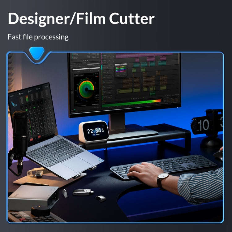 ORICO UFS Flash Drive, Read: 411MB/s, Write: 350MB/s, Memory:64GB, Port:USB-A(Silver)