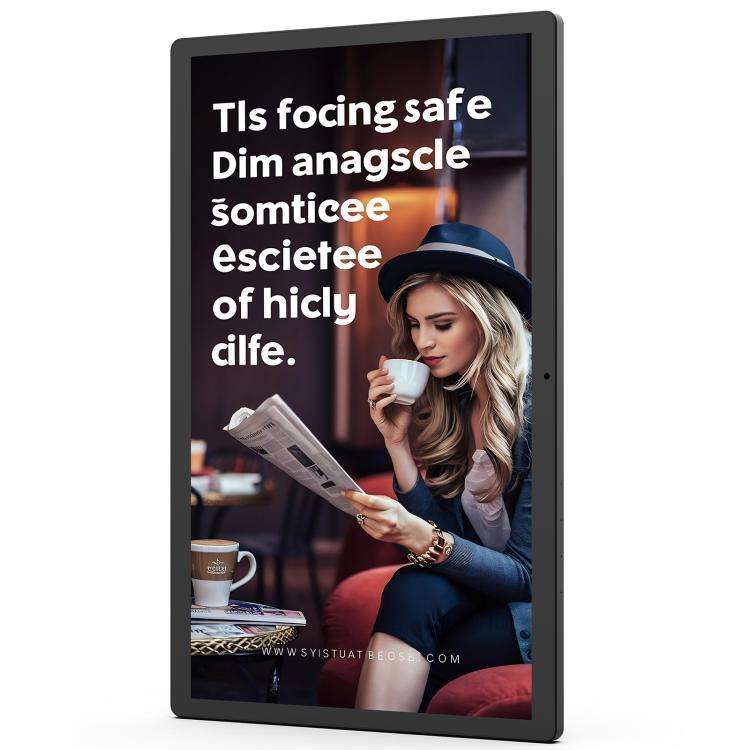 WF2189T 21.5 inch IPS Display Advertising Machine Android 14 RK3576S 4GB+64GB(Black)