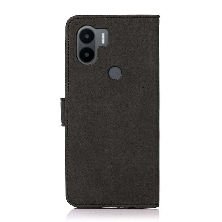 For Xiaomi Redmi A1+ KHAZNEH Matte Texture Leather Phone Case(Black)