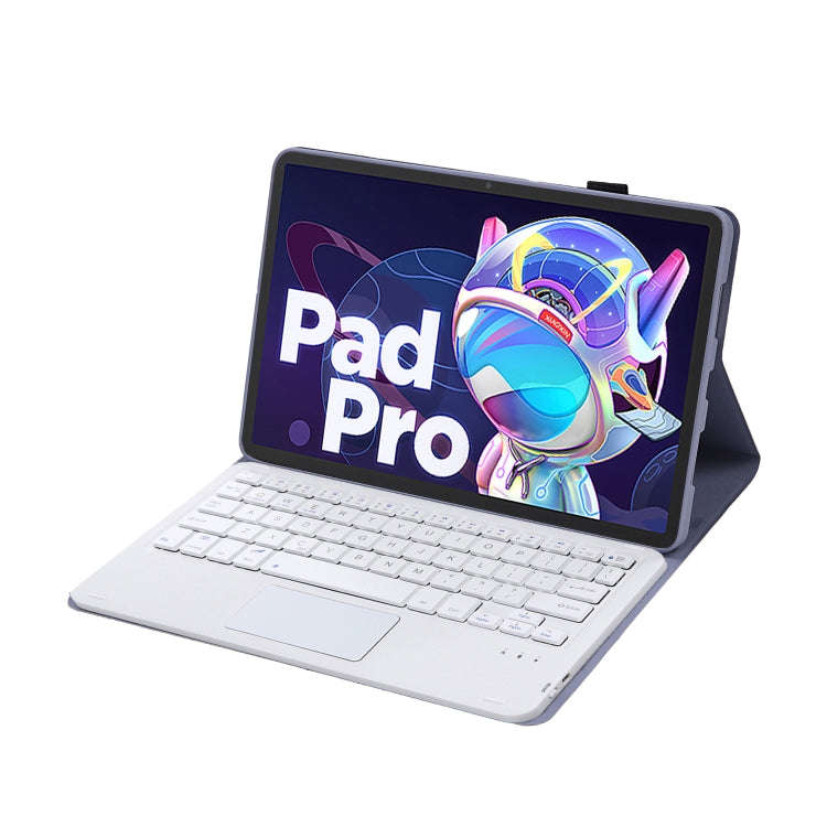 For Lenovo Xiaoxin Pad 2022 10.6 inch/Tab M10 Plus 10.6 3rd Gen 2022 AM20-A Lambskin Texture Blue...