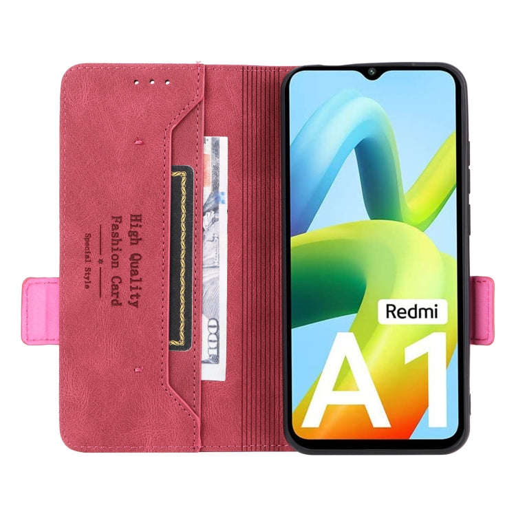 For Xiaomi Redmi A1 Magnetic Clasp Leather Phone Case(Red)