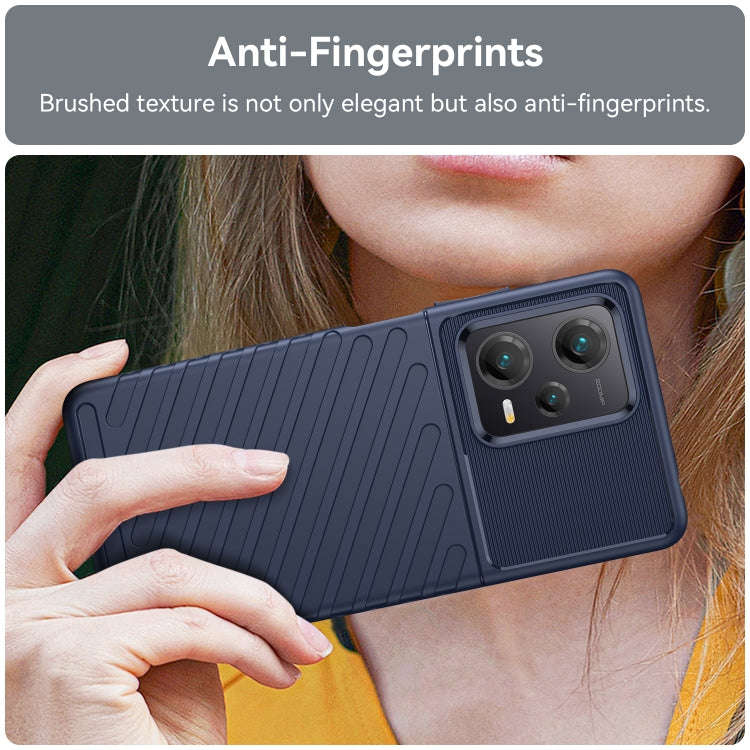 For Xiaomi Redmi Note 12 Pro+ China / Global Thunderbolt Shockproof TPU Protective Soft Phone Cas...