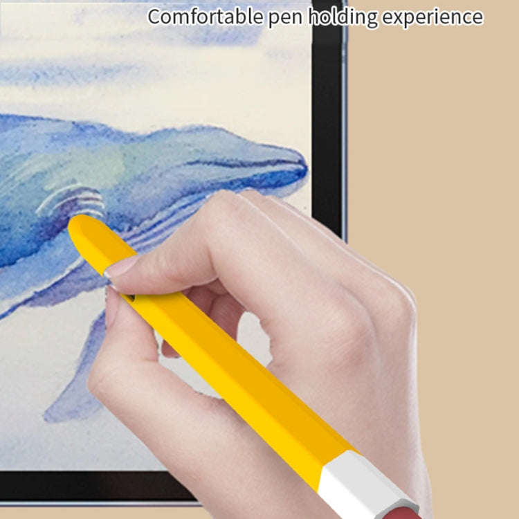 For Samsung Galaxy Tab S6 Lite P610/P615 LOVE MEI Soft Silicone Stylus Pen Protective Case(Dark B...