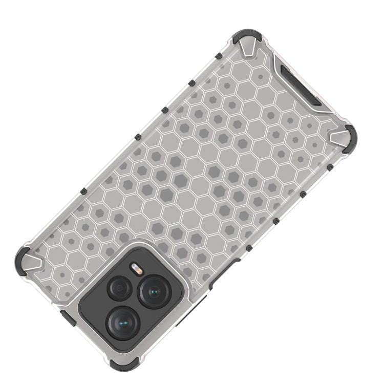 For Xiaomi Redmi Note 12 Pro+ China / Global Shockproof Honeycomb PC + TPU Phone Case(Blue)