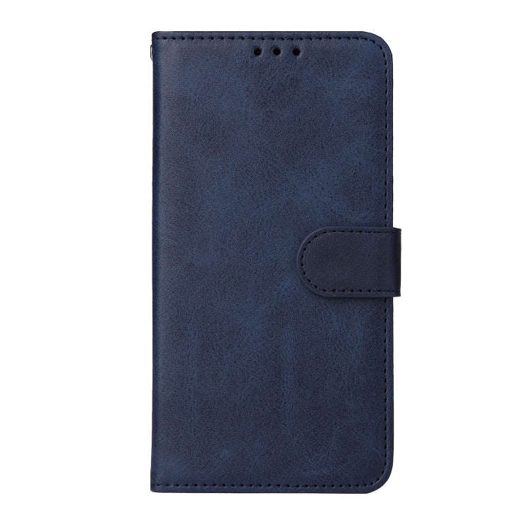 For Xiaomi Redmi Note 12 Pro+ China Classic Calf Texture Flip Leather Case(Blue)