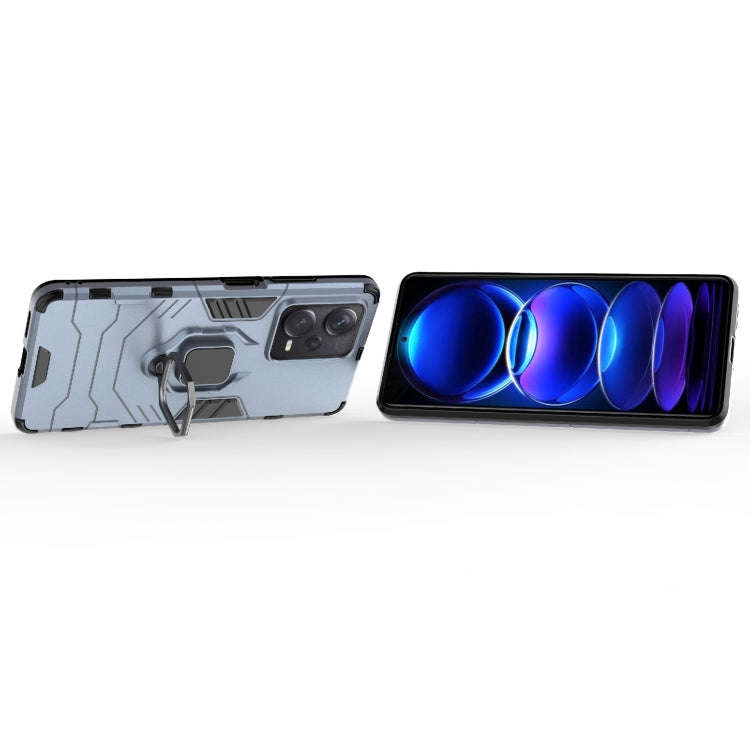 For Xiaomi Redmi Note 12 Pro+ China PC + TPU Shockproof Protective Phone Case with Magnetic Ring ...
