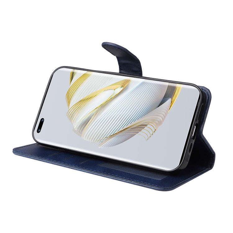 For Huawei nova 10 Classic Calf Texture Flip Leather Phone Case(Blue)