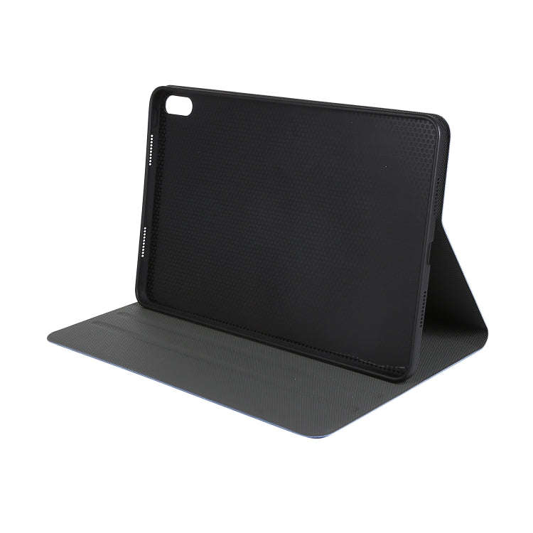 For Huawei Matepad 10.4 Cloth TPU Protective Case with Holder(Black)