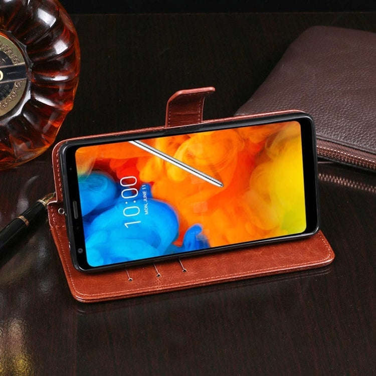 For Huawei nova 10 SE idewei Crazy Horse Texture Leather Phone Case(White)