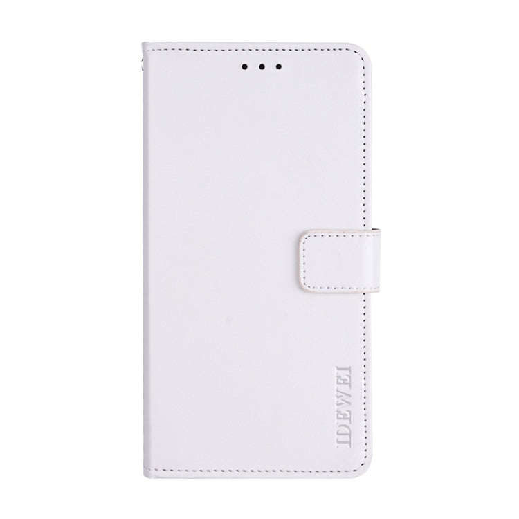 For Oukitel C15 Pro idewei  Crazy Horse Texture Horizontal Flip Leather Case with Holder & Card S...