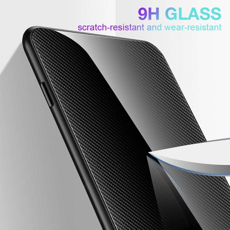 For Xiaomi Redmi K60/K60 Pro Texture Gradient Glass TPU Phone Case(Red)